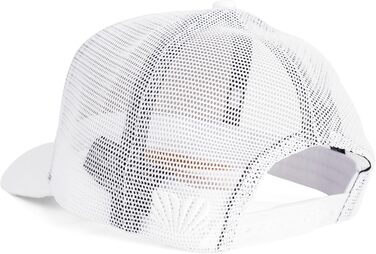Кепка бейсболка Blackskies Essentials Trucker (унісекс) - біло-коричнева, сітчаста, для чоловіків та жінок, вуличний стиль, літо