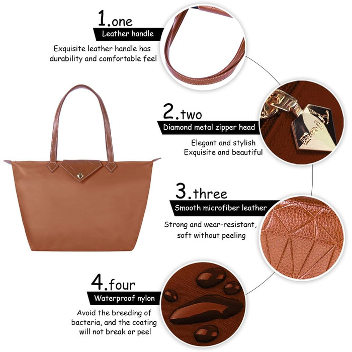 Велика жіноча сумка-шопер водонепроникна чорного кольору для подорожей, офісу та покупок (Rost, L)