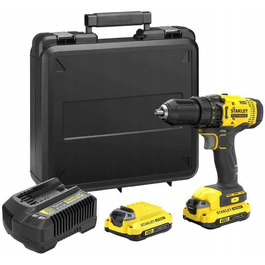 Шурупокрут Stanley V20 SFMCD700C2K 50Нм, 2x1,5Аг, у кейсі