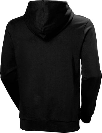 Чоловіча толстовка-худі Helly Hansen HH Logo з капюшоном, чорна, розмір XL