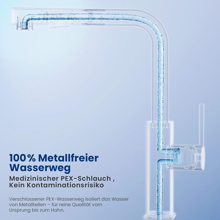 Кухонний змішувач CECIPA висувний з душем, чорний, нержавіюча сталь, 360° поворот, 2 режими струменя, для кухні