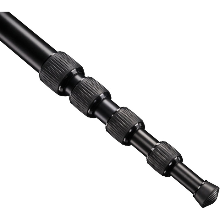 Штатив Mantona Pro One одноногий, чорний: регулювання висоти 39-144 см, алюміній, з аксесуарами