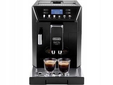 Ріжкова кавомашина De'Longhi Eletta Evo ECAM 46.860.B, 1450 Вт, чорна