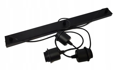 Підвісна LED-лампа ONE Loft: дерево, 3 точки освітлення, цоколь E27