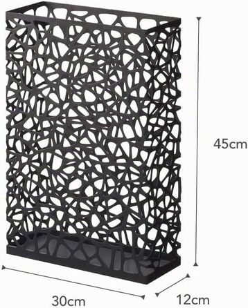 Підставка для парасольок YAMAZAKI NEST Wide, сталева, біла, 30 x 12 x 45 см