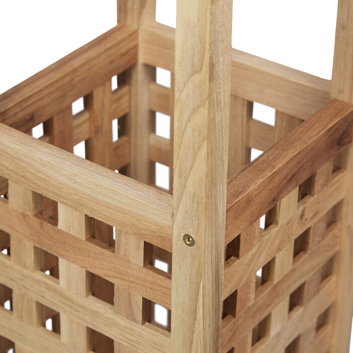 Relaxdays Umbrella Stand Walnut