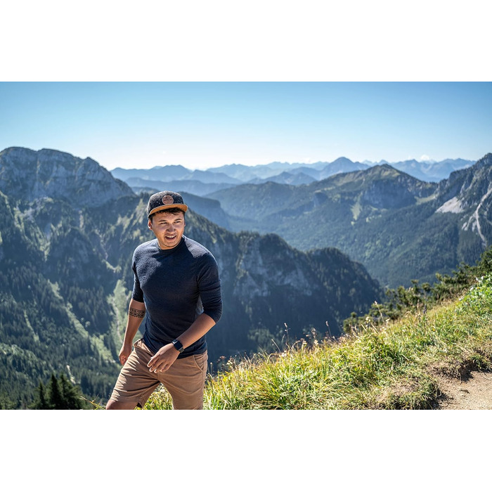 Кепка бейсболка Jumping Bird для чоловіків • Snapback кепка для активного відпочинку • Регульований розмір, легко миється, темно-сірий колір