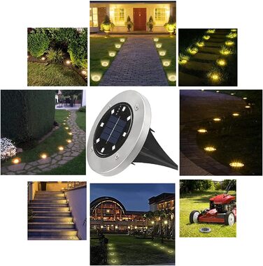 Joomer Solar Ground Lights - Set of 12