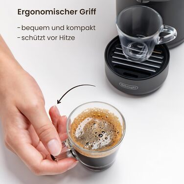 Набір еспресо-чашок KONZEPT, 80 мл, 6 шт. з ручкою