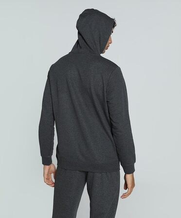 Чоловічий худі Puma ESS No. 1 Logo з капюшоном, темно-сірий меланж, розмір XXL