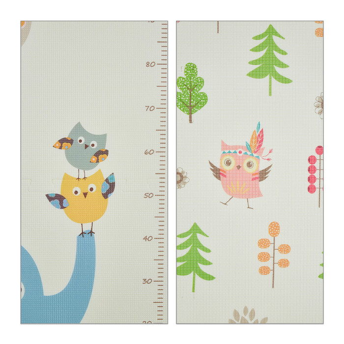 Relaxdays Puzzlemat Duo: Owl / Elephant