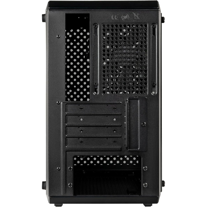 Корпус Cooler Master MasterBox Q300L V2 Mini-Tower Micro-ATX з USB 3.2 Gen 2x2, 120 мм вентилятор, загартоване скло, чисте кабельне прокладання та кілька варіантів охолодження