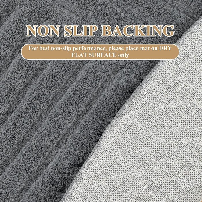 Килим для вітальні 160x230 см, великий пухнастий з коротким ворсом, миючий, сучасний, з 3D ефектом, нековзний, для їдальні, кухні, спальні (200 см круглий, сірий)