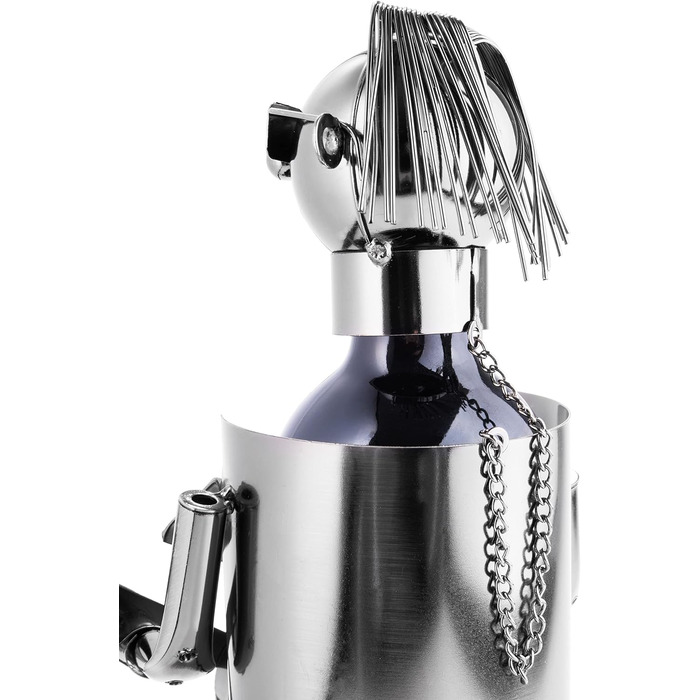 BRUBAKER Bottle Holder Rockstar Guitar Metal Sculpture Gift with Gift Card