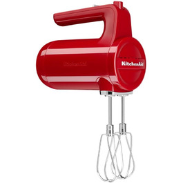 Міксер ручний KitchenAid 5KHMB732EER, червоний Empire, бездротовий