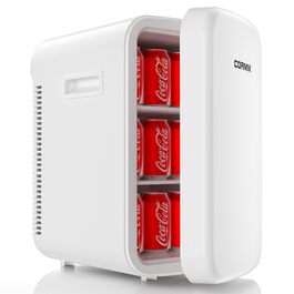 Міні-холодильник 18L з функцією охолодження та нагрівання, 12V/220V, для дому, офісу, кемпінгу та авто