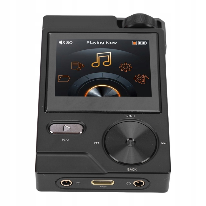 HiFi MP3-плеєр з підтримкою Lossless DSD FLAC, 2-дюймовий LCD-екран 16 ГБ