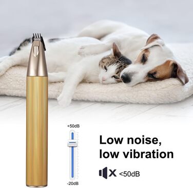 Електрична машинка для стрижки тварин з LED-підсвіткою, бездротова, USB, для собак, котів, догляду за лапами, обличчям, тілом, чорна