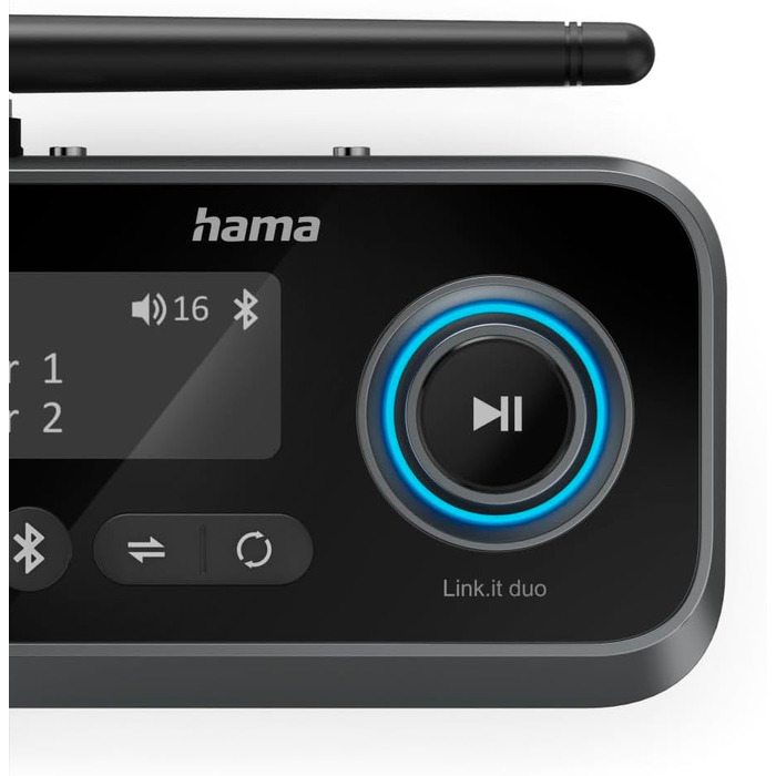 Bluetooth адаптер Hama для телевізора, стереосистеми, проектора: підключення навушників, колонок, телефону, планшета (Bluetooth передавач/приймач, Aux 3.5mm, Optical)