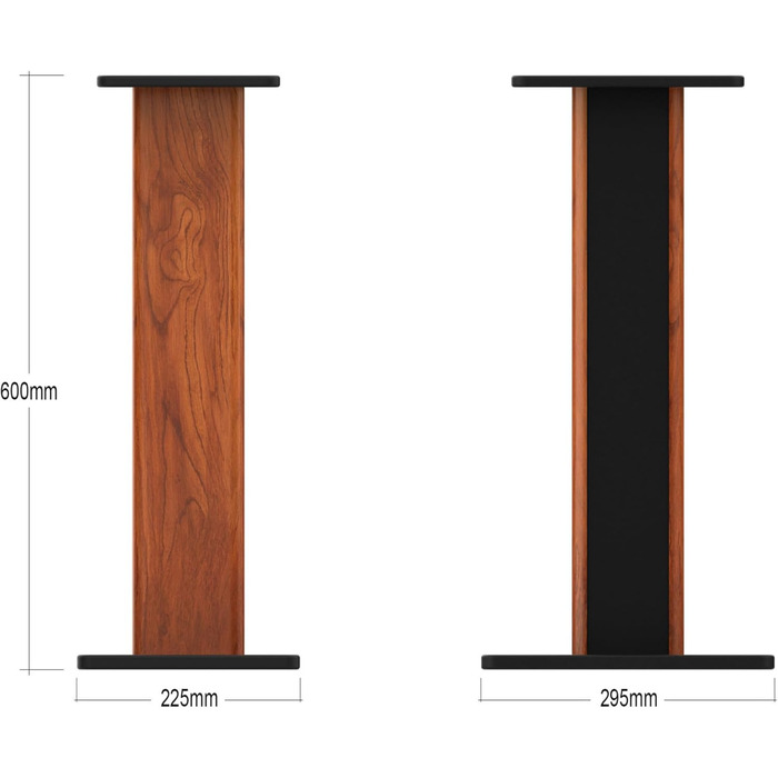 Підставки для акустики Wiibo, 90 см, антирезонансна база, сумісні з Hi-Fi, домашнім кінотеатром, гумова основа, неслизькі
