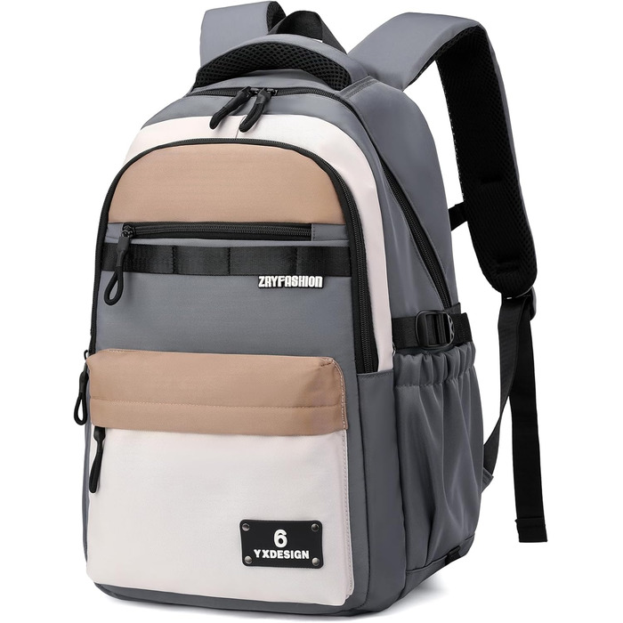 Шкільний рюкзак для підлітків, хлопчиків, 2025, для старшої школи, гімназії. Водовідштовхуючий, для ноутбука 15.6