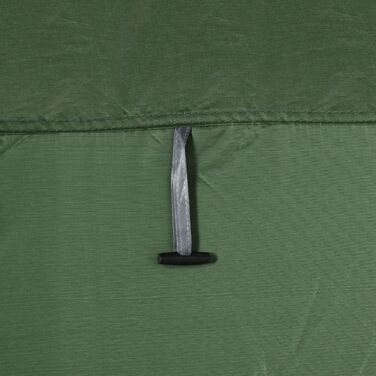 Outsunny Pop-Up Shower Tent Toilet Tent for Camping 126x124x189cm Dark Green with Carry Bag for Mobile Outdoor Toilet