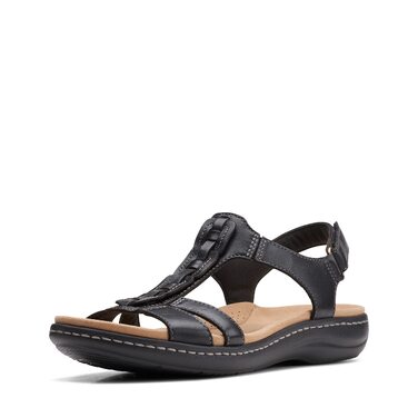 Сандалі жіночі Clarks Laurieann Kay шкіряні чорні 39 EU