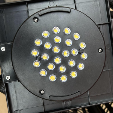 Outsunny Solar LED Garden Light with Rattan and Light Sensor, Grey, UV-Resistant for Outdoor Use