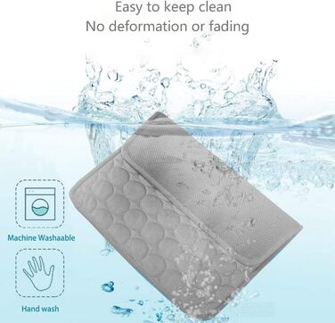 Килимок охолоджуючий для собак YXHZVON, 150 x 100 см, 2XL, сірий. Охолоджуючий килимок для собак, літній, миючий, для дому, машини, в дорогу