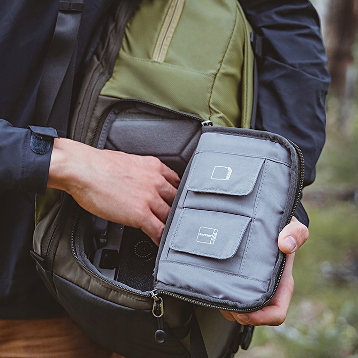 Міський фоторюкзак K&F Concept 20L для фотоапарата та ноутбука KF13.087AV2, Зелений