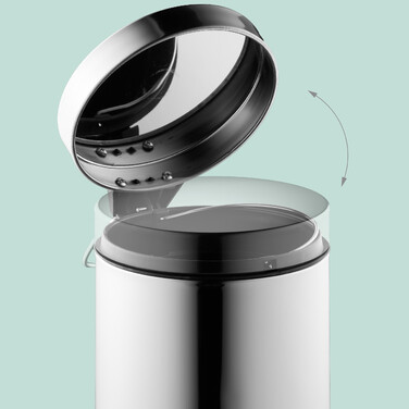 Relaxdays Stainless Steel Cosmetic Containers 3 Liter