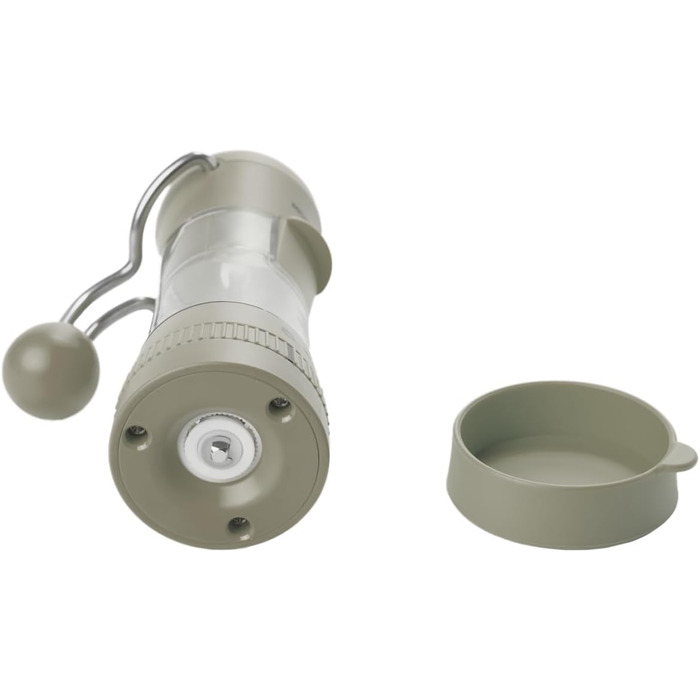 Kochblume | Spice Grinder with Catch Lid - 2-piece - taupe