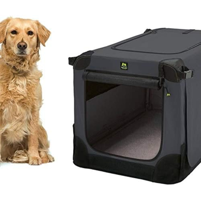 Кіньйон для собак Maelson Soft Kennel - Антрацит, 62 x 41 x 41 см