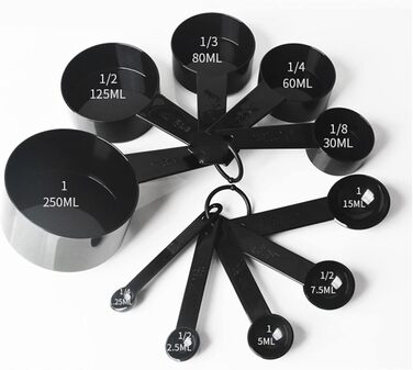 10-Piece Measuring Spoon Set for Kitchen Tools, Teaspoons, Coffee/Sugar Scoop, Measuring Cup for Baking Cakes, Kitchen/Cooking/Baking Utensils (Color: Kitchen Spoon 1) (Kitchen Spoon 3)