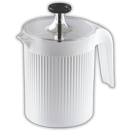 Ручний спінювач молока Snips Cremix для капучіно, білий, 0.5 л, Made in Italy