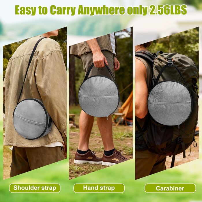 Зручний складаний стільчик з подушкою та тримачем для напоїв, телескопічний, вантажопідйомність 220 кг, легкий, стабільний, регульована висота, для відпочинку на природі та вдома