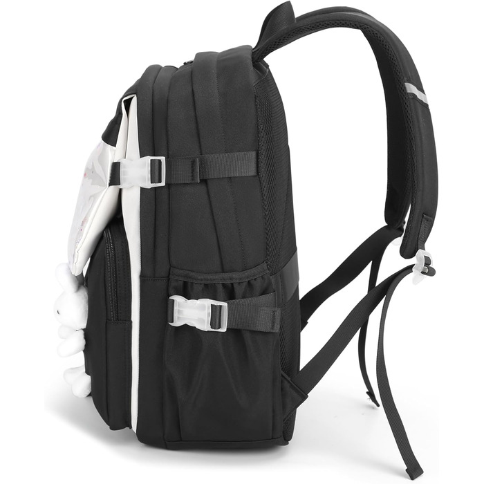 Шкільний рюкзак для дівчаток Joymoze: стильний, місткий, чорний | Рюкзак для підлітків