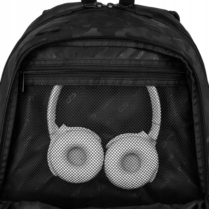 Багатовідсіковий шкільний рюкзак CoolPack, чорний, 20 л