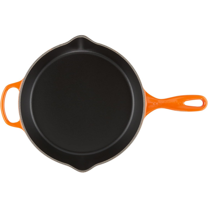 Чавунна сковорода Le Creuset Signature 26 см, 2л, червона для всіх плит та духовки