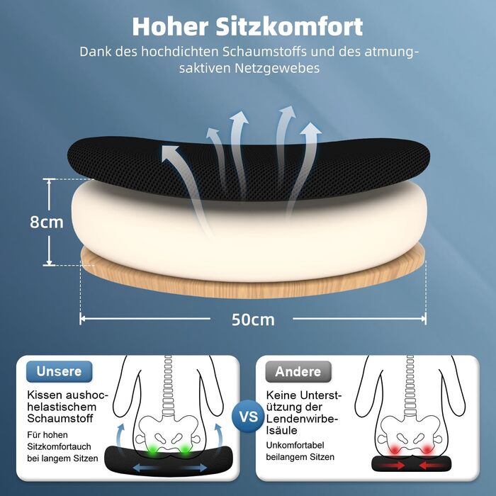 Офісний крісло з підголівником та підтримкою попереку, ергономічне, з регулюванням нахилу до 130°, з відкидними підлокітниками, поворотне, чорне, модель Ⅰ, до 150 кг