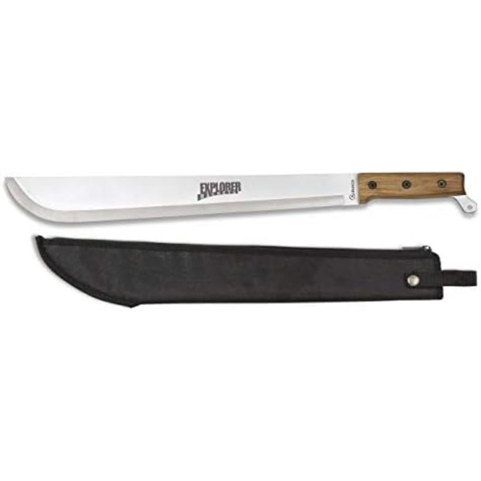 55 cm Machete, light handle, with sheath (age 18+ required!)
