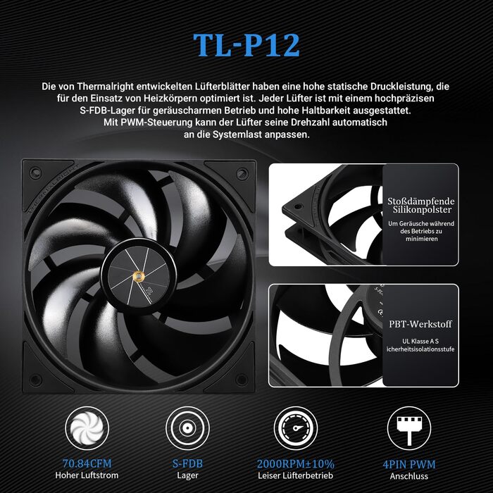 Система рідинного охолодження процесора Thermalright Frozen Warframe 360 ARGB Black, LCD-дисплей 2.4