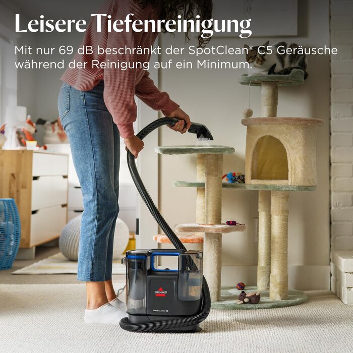 Портативний мийник для килимів Bissell SpotClean C5 - для дому, авто, човнів та диванів