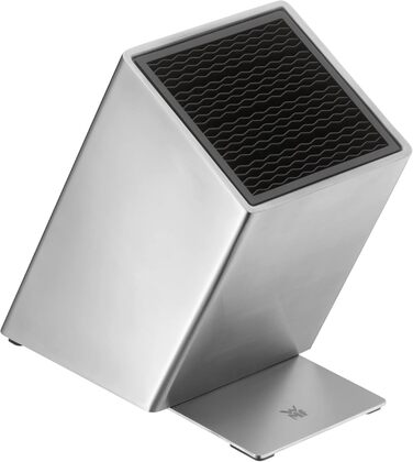 Універсальний кухонний набір WMF: порожній блок для ножів Flextec, кухонні ножиці 23 см, нержавіюча сталь Cromargan, пластикові ручки, відкривачка для пляшок і консервів