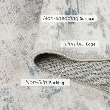 Килим для вітальні 160x230 см, абстрактний, короткий ворс, для спальні, миючий, сучасний, м'який, для їдальні, дитячої кімнати, бежевий (прямокутний)