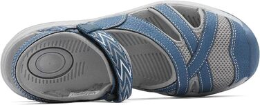 Сандалі жіночі DREAM PAIRS Outdoor для трекінгу та прогулянок, сині, 38 EU, з TPR підошвою та EVA устілкою