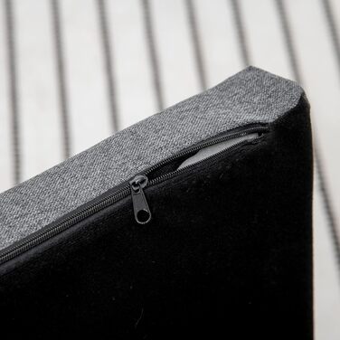 PawHut Софа для собак, скандинавський дизайн, м'яка подушка, дерев'яні ніжки, 87 x 61 x 36 см, поліестер, сіра