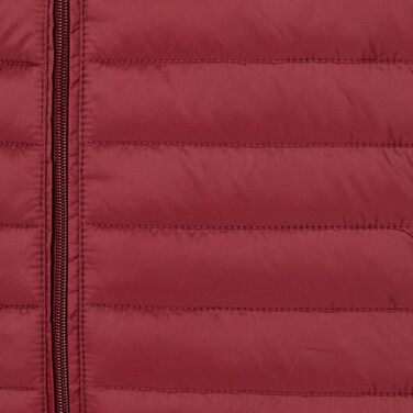 Чоловіча розпакована, водостійка жилетка Amazon Essentials, складається (M, темно-червоний)