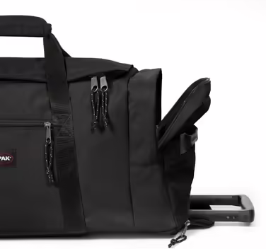 Eastpak Leatherface L + Duffel Bag, 86.5 x 36.5 x 38 cm, 104 L - Black (Schwarz)