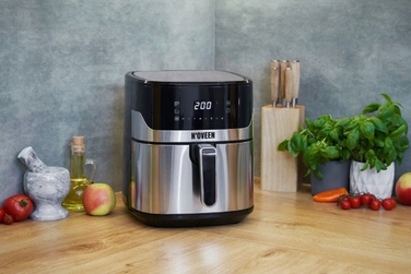 Аерофритюрниця Air Fryer X1 1600W: безмасляна фритюрниця, 8 програм, 6,5 л